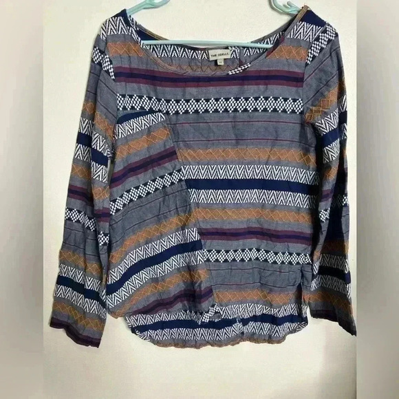 The Odells Anthropologie Boho Top Size Xs - Picture 1 of 4